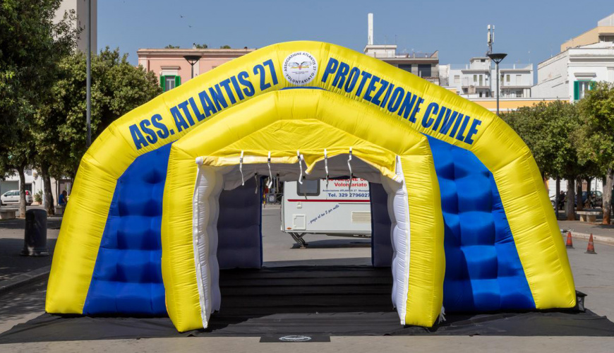 La nuova tenda PMA per Atlantis 27